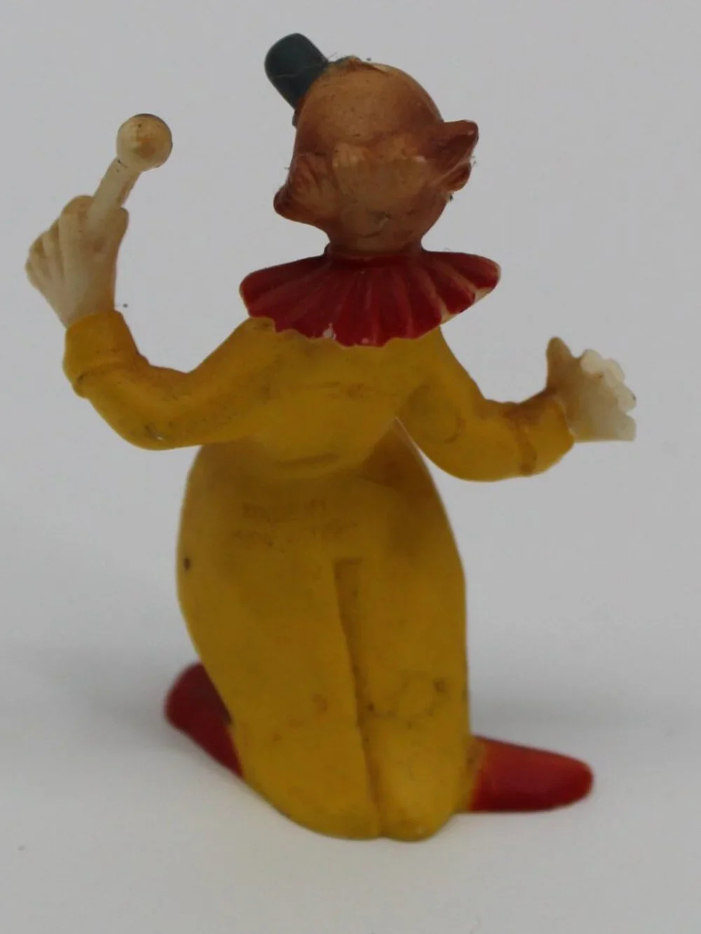 Vintage 1970s Plastic Circus Clown Figures Cake Toppers Lot of‎ 3 Novelty Fun